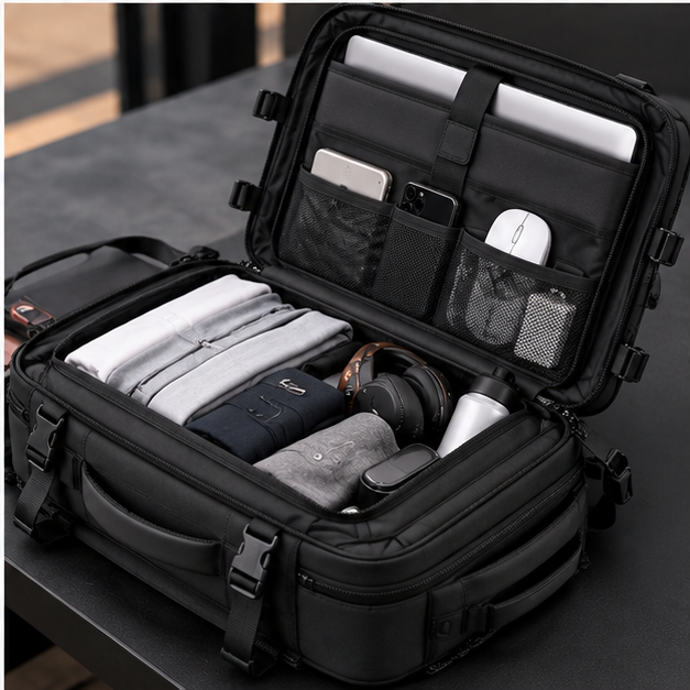 Men's Travel & Commuter Organizer Backpack
