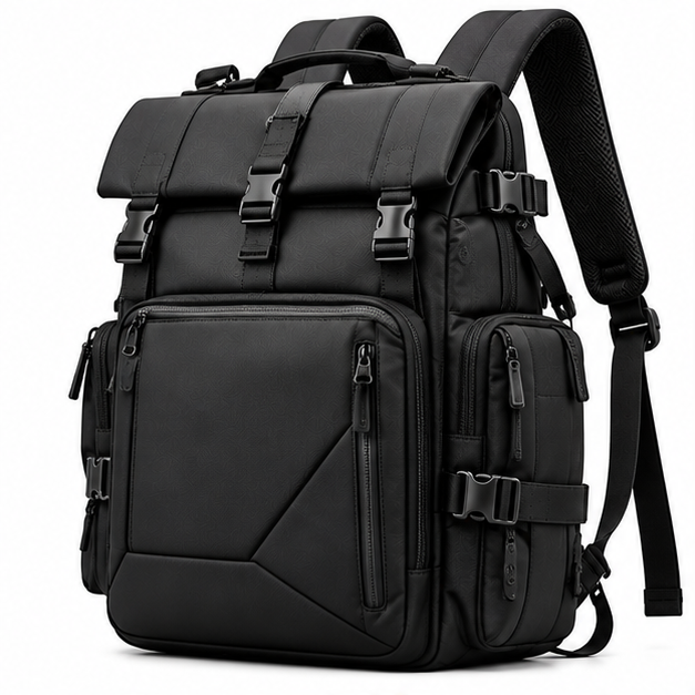 Men's Multi-Compartment Travel Backpack