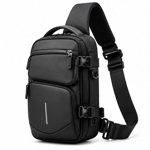 Men's Compact Travel Crossbody Sling Bag