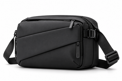 Expandable Men's Crossbody Bag