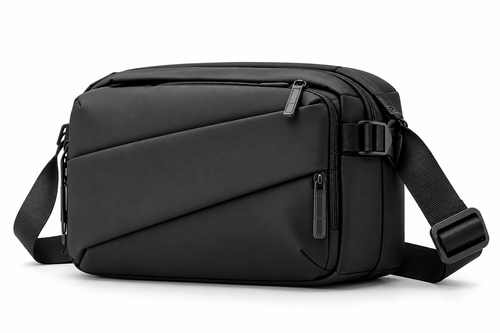 Expandable Men's Crossbody Bag