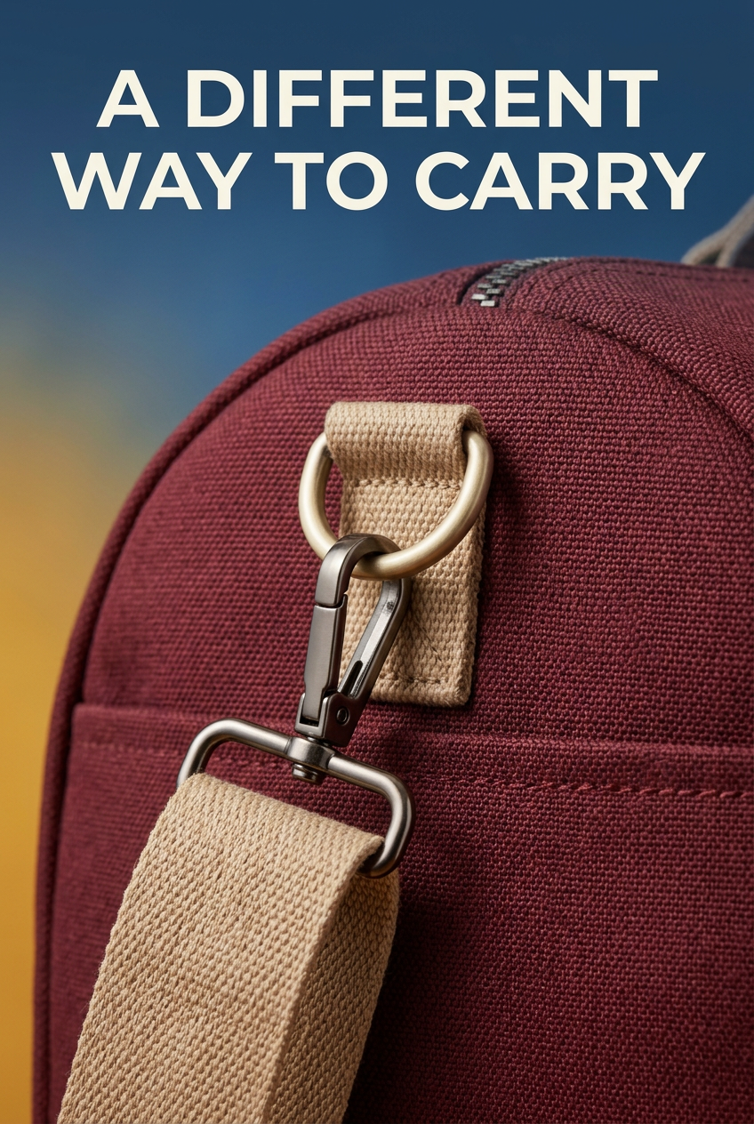 Shoulder strap design detail