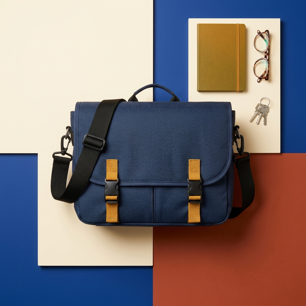 Metroline flat lay hero concept