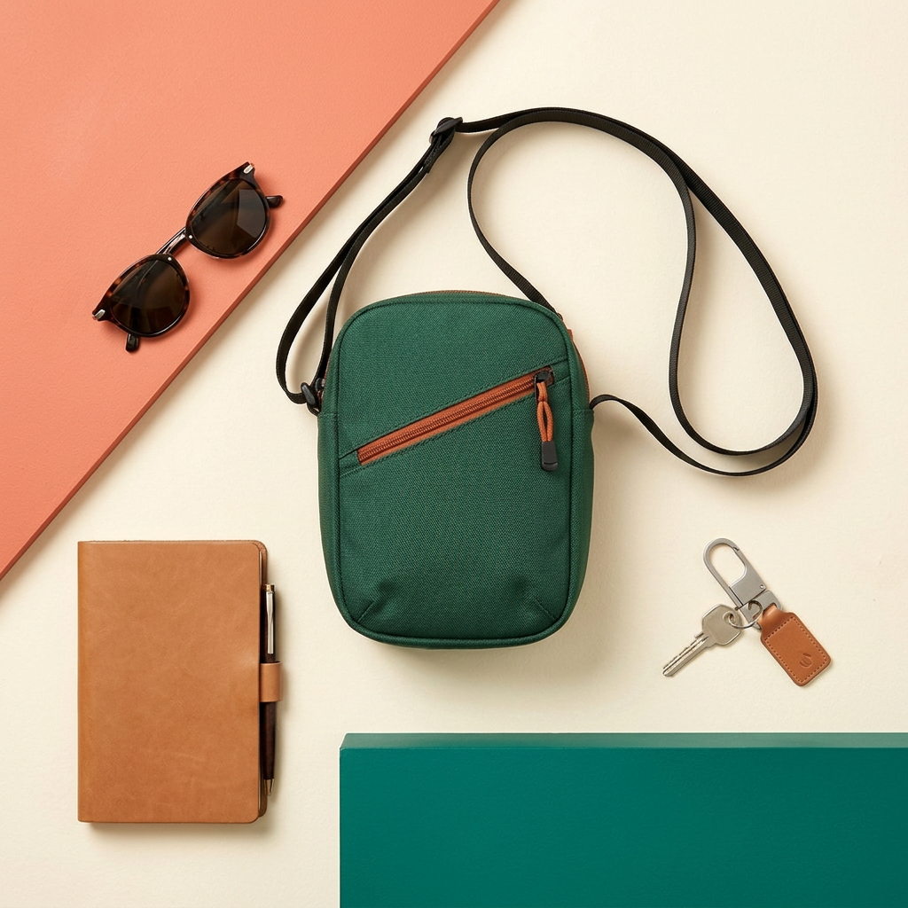 Editorial flat lay